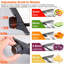 Mandoline trancheuse avec 5 pales ajustables