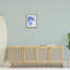  «Blue Seashell Gallery Show», art mural encadré flottant par June Erica Vess-315745031-315745028