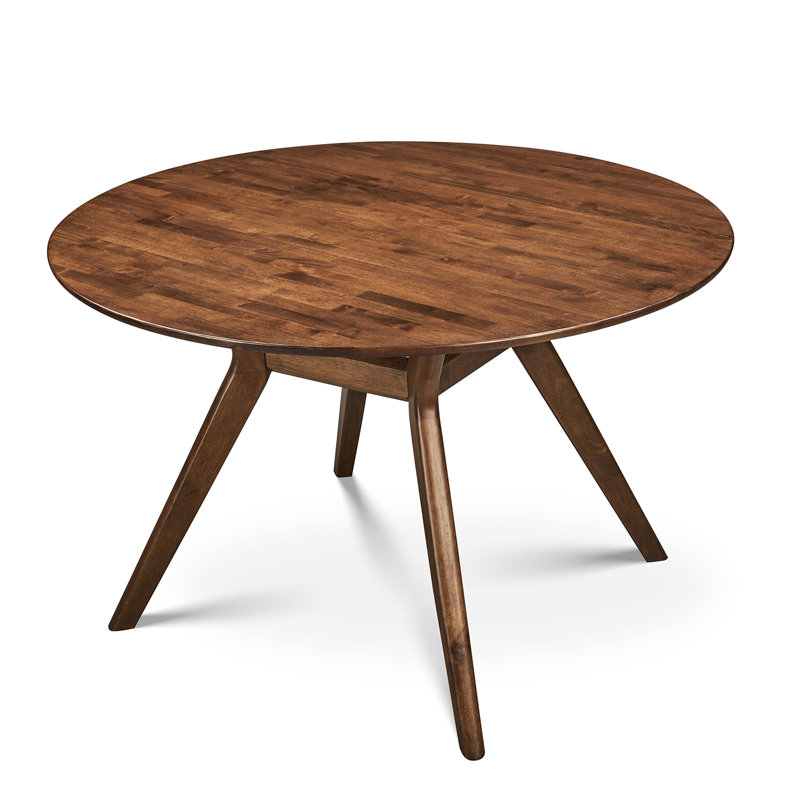 Round Solid Wood Dining Table