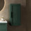 Meuble-lavabo d'appoint moderne scandinave avec tablette, porte et
