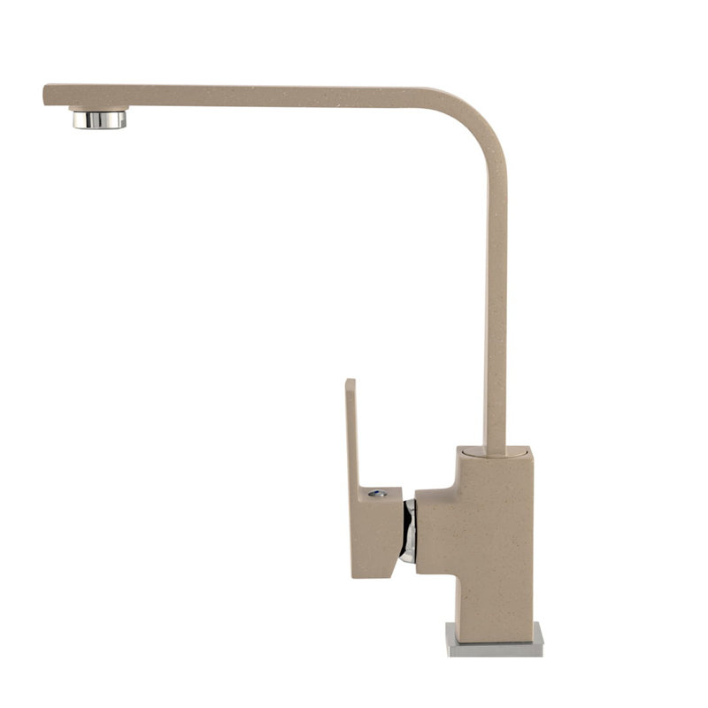 Belfry Kitchen Stefield Kitchen Faucet Side Spray, Beige