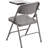 Ralph Premium Steel Folding Chair With Right-Handed Tablet Arm - Space-Saving Design