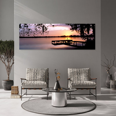 Lever de soleil sur le lac Whippoorwill, Orlando, Floride, États-Unis