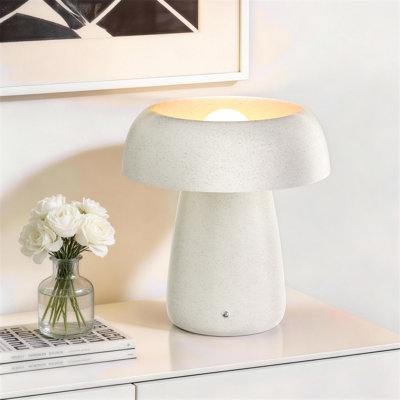 Lampe de table à DEL rechargeable en céramique 10 po H