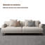 Causeuse-coussin en coton et lin standard crème et blanc-854963545
