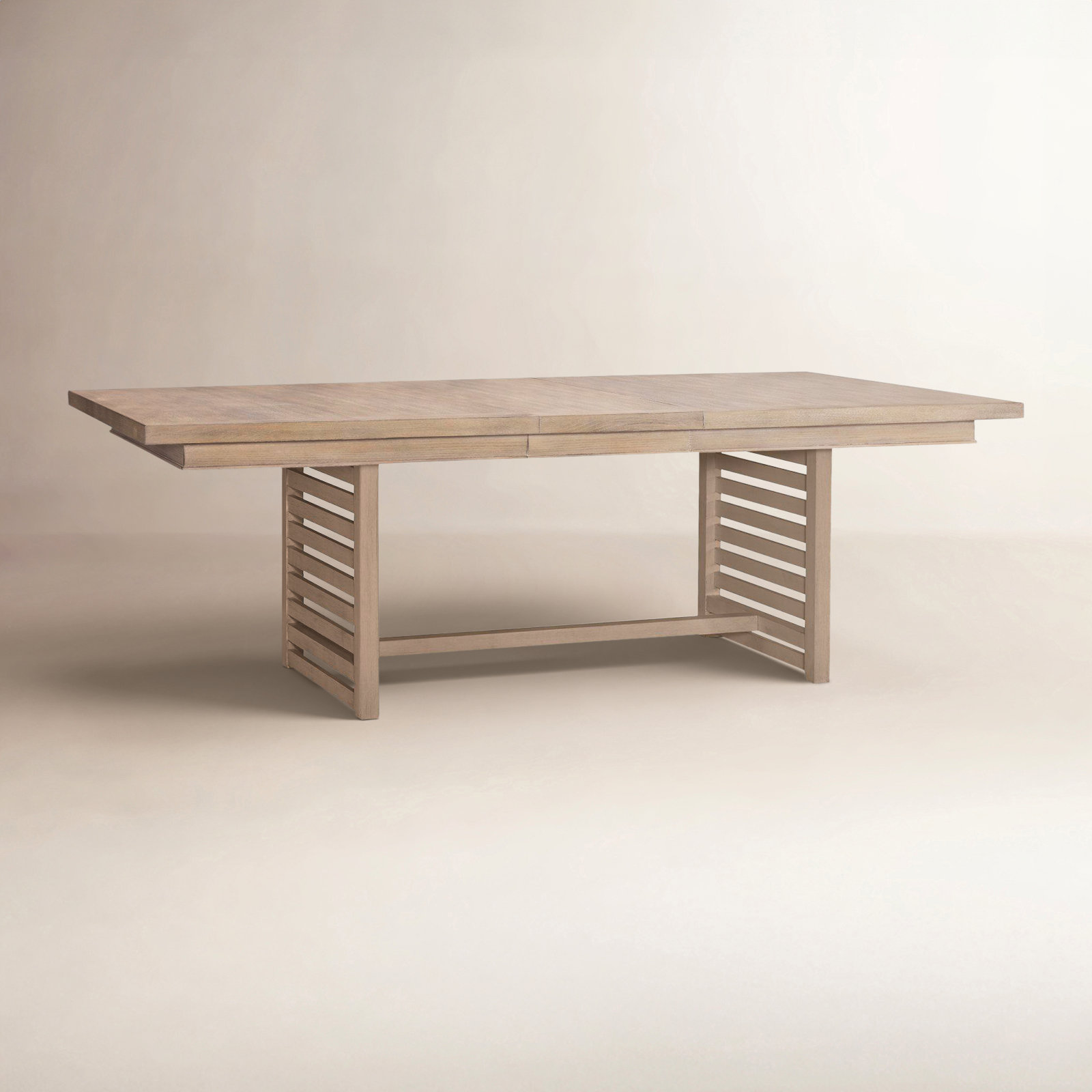 Framingham Extendable Dining Table, Light Brown