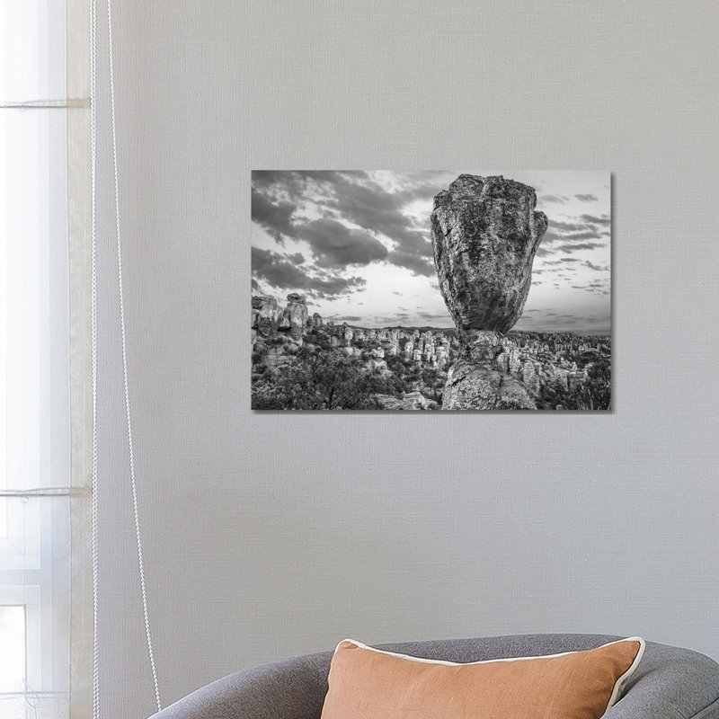 Hoodoos in the Grotto, Echo Canyon, Chiricahua National Monument, Arizona 1 Piece Wrapped Canvas Wall Art