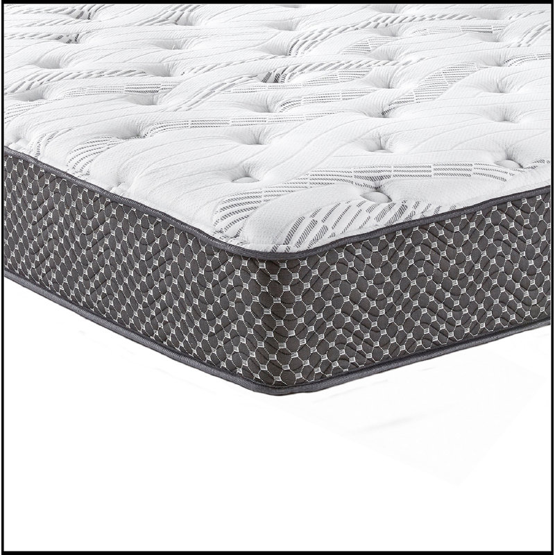 Matelas hybride matelassé 10 po, mi-ferme, Très grand lit