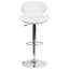Tabouret de bar réglable en vinyle Guajardo-33309689