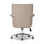 Fauteuil de direction Savita en cuir véritable