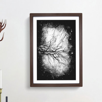 Tree Branches in Central Park New York - Framed Print