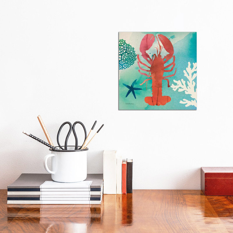 Under The Sea IV by Studio Mousseau - Wrapped Canvas Print, 30.48 cm H x 30.48 cm W