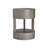 Calder Drum End Table with Storage