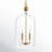 Kenmore 4 - Light Lantern Birdcage Chandelier in White-5700592-44598478-5700593