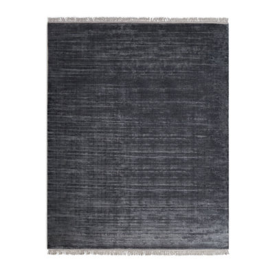 Fancy Area Rug in Indigo/Gray