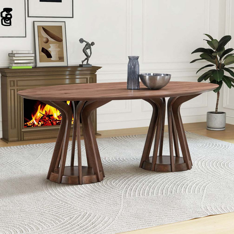 Table de salle à manger moderne 78,74 pouces