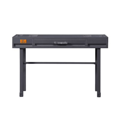 Metal Vanity Desk With One Drawer