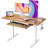 Krisslyn Adjustable Metal Base Standing Desk-2144877409