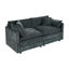 Canapé en chenille moderne-740061802-740061793-740061792
