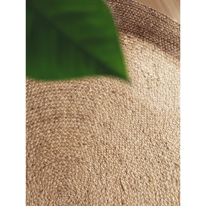 Jutta - Round Jute Rug by Hanse Home - Natural Rug, 100% Jute, Handwoven Boho for Living Room, Bedroom, Dining Room, Hallway