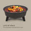Round Steel Smokeless Fire Pit