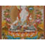 Art mural Tara Thangka blanc