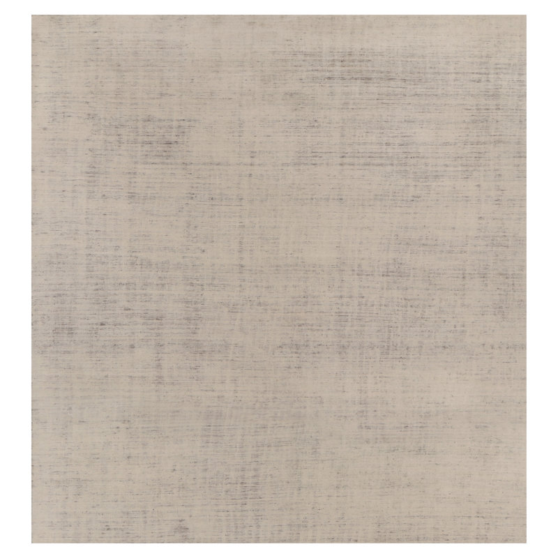 Textural One-of-a-Kind 14x15 Hand Knotted Area Rug