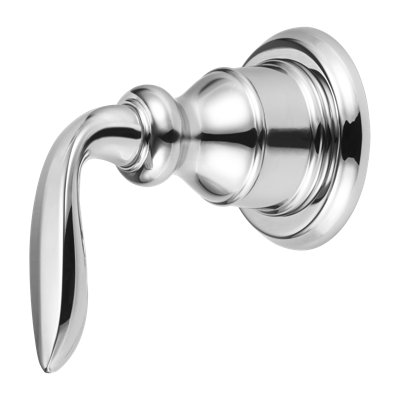 Garniture de déviation Avalon en chrome poli