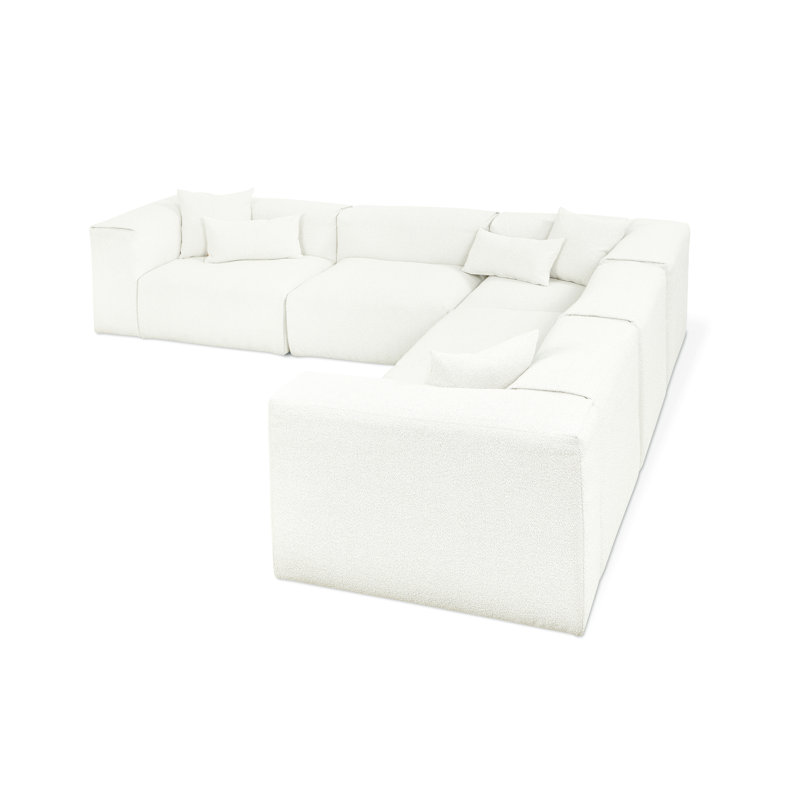 Canapé modulaire rembourré 5 pièces Nest, Boucle d'os