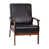 Black Faux Leather selected