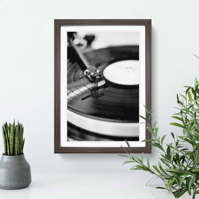 Vinyl Record Player - Picture Frame Photograph Print