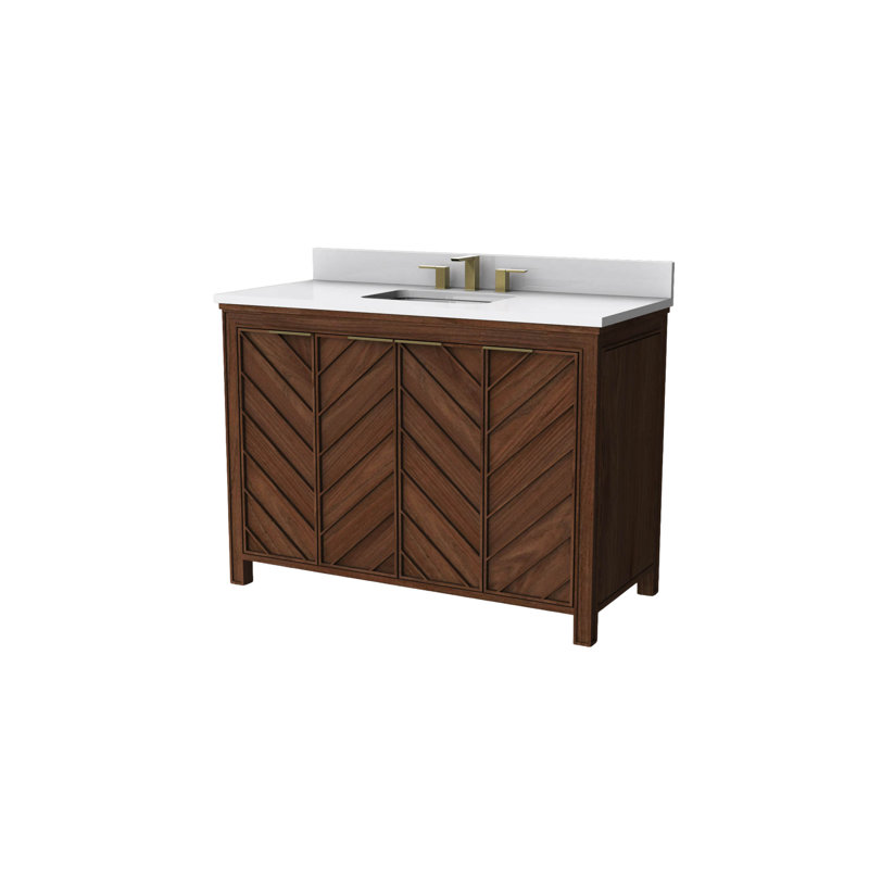 FLW Progression Wood Sink Vanity, 48