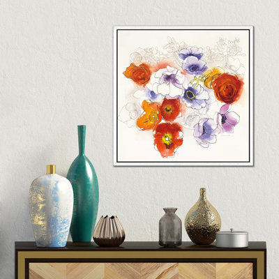 Spring Fleurs by Shirley Novak - Gallery-Wrapped Canvas Giclée on Canvas