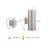 Kaitlyn Stainless Steel Wall Light-21726614