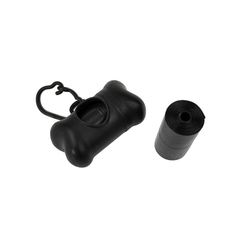 2 Gallons Plastic Trash Bags - 1000 Count, Black