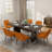 Fabric Soft Dining Chair ,Upholstered Side Chair for Dining Room (Set of 2)-366079169