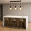 3-Light Kitchen Island Pendant-1717599045