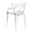 Modholic Clear Dining Chair (Set Of 2)