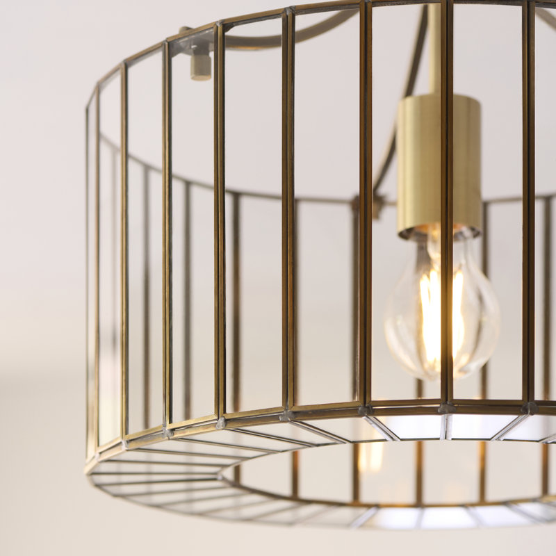 Clear Glass Flush Mount