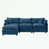 Chenille bleu est en rupture de stock