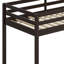 Lit mezzanine en bois avec échelle-1049872958