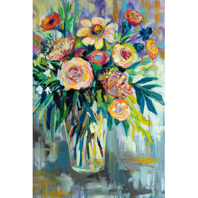 «Salt Shrub I» par Jeanette Vertentes - reproduction sur toile tendue