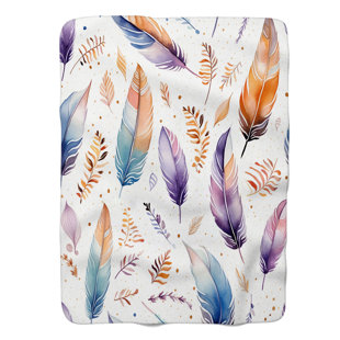 Vivid Boho - 1 Piece Premium Sherpa Blanket