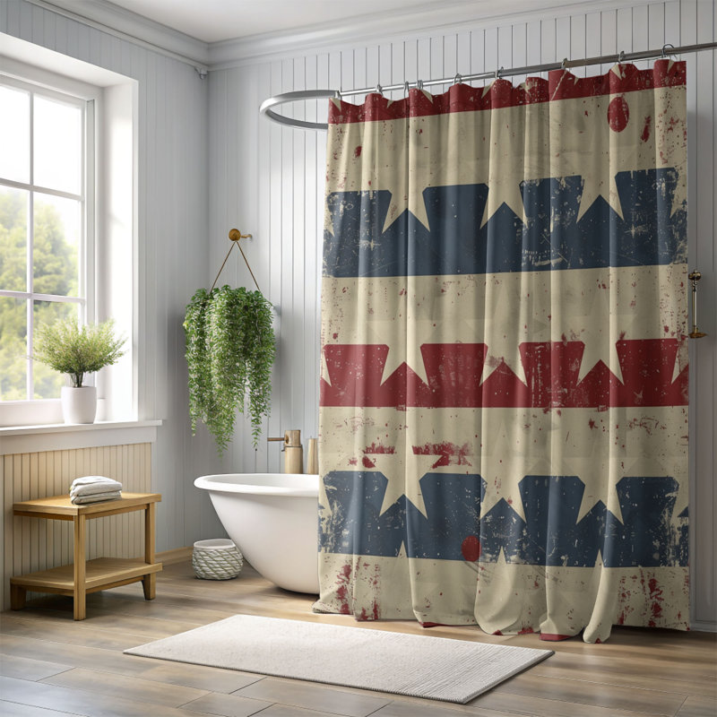 Rideau de douche Honor Memorial - Premium, H 74 po x l 71 po