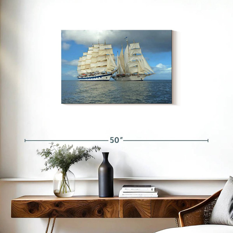 Mehar Sister expédiée en mer, H 20 po x l 30 po