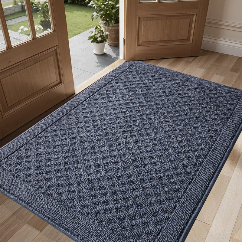 Tapis d'entrée antidérapant haut de gamme Premium, Gris, L 35 po x L 59 po