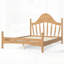 Lit plateforme avec tête de lit chic, structure en bois massif, support à lattes, sans sommier, design bas au sol-785147528-785147524
