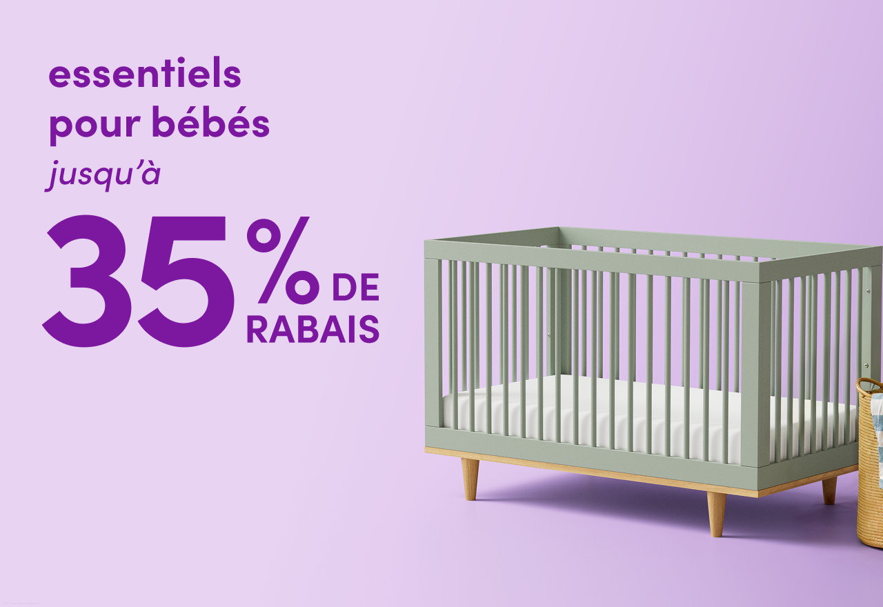essentiels pour bébés en solde