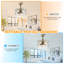 Ventilateur de plafond 18 po en bronze mat avec éclairage en cristal Helai