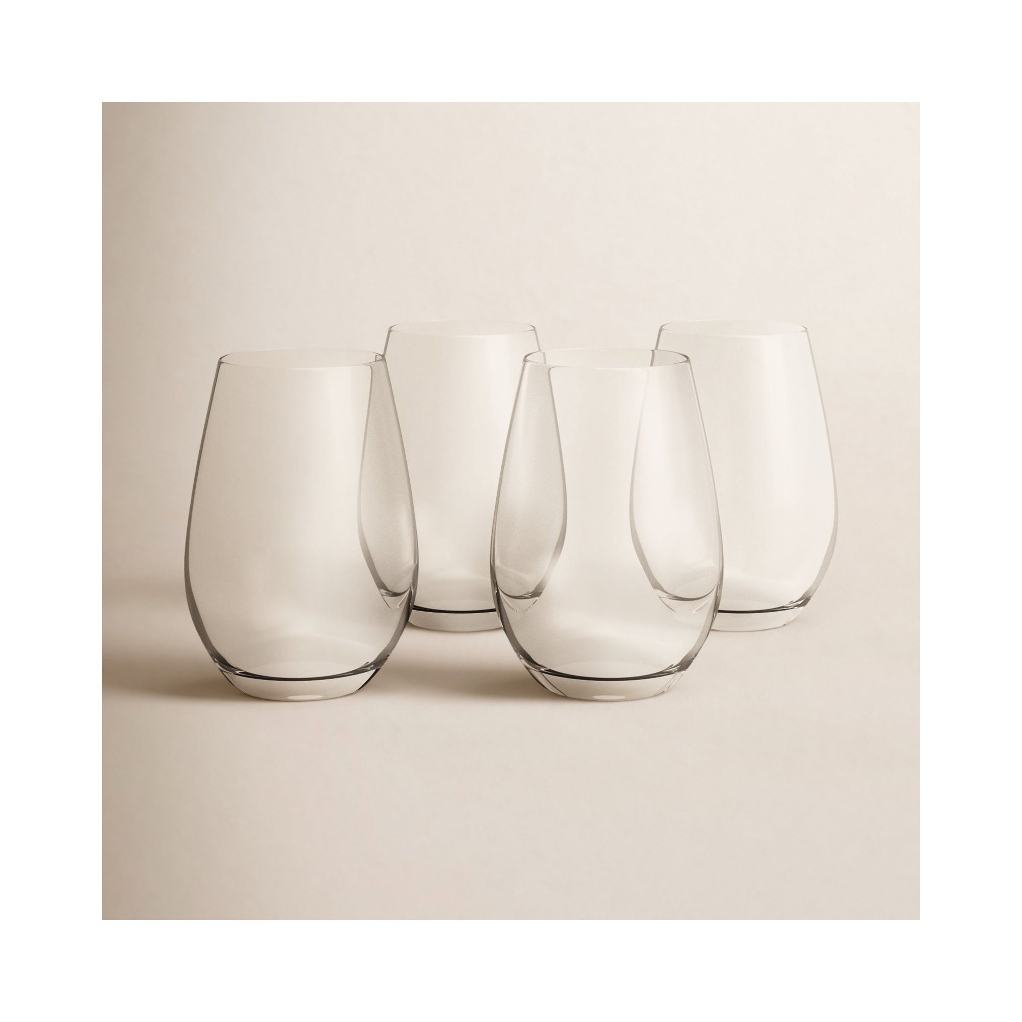 Signature-Kentfield Stemless White Wine Glasses
